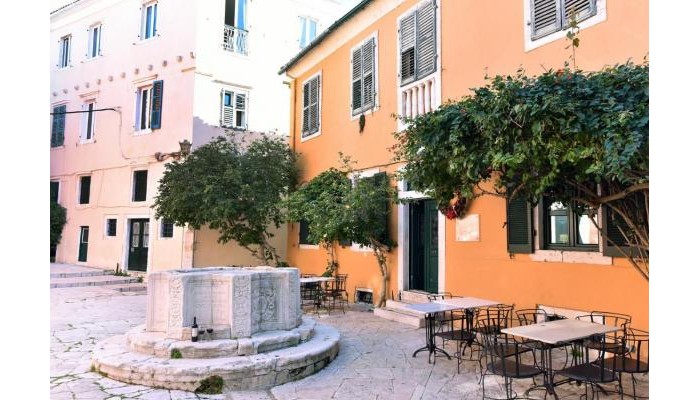Vila Charming Venetian Town House In The Old Town Of Corfu poza 0
