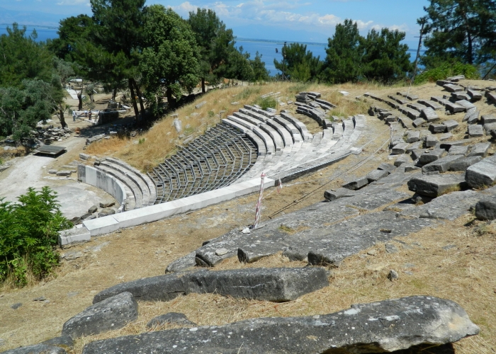  Insula Thassos Pefkari poza