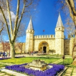 poza Palatul Topkapi - un simbol al măreției Imperiului Otoman și a orașului Istanbul