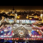 poza Târgul de Crăciun din Sibiu