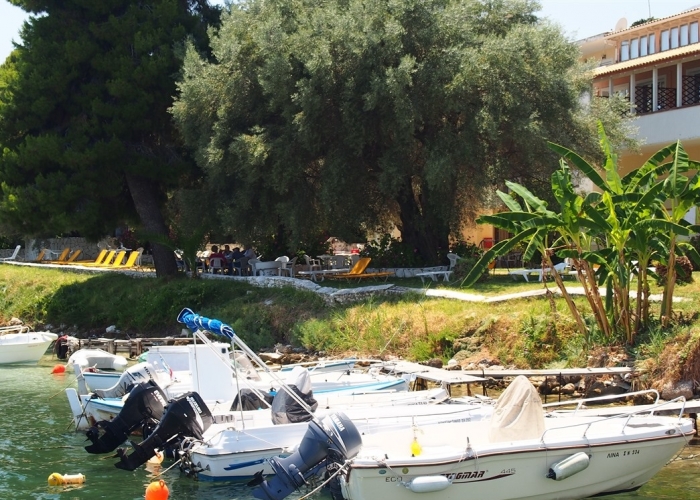 poza Perigiali - o destinație de vacanță tradițională, situată pe coasta de est a Insulei Lefkada