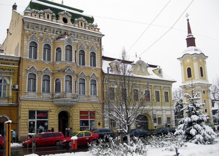 poza Târgul Mureș - un oraș înțesat de obiective turistice și clădiri  cu arhitecturi deosebite 