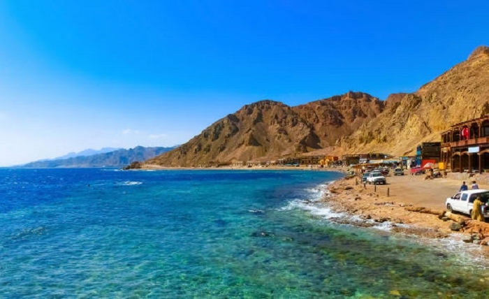 poza Dahab  - una dintre cele mai plăcute destinații de vacanță de pe Litoralul Mării Roșii
