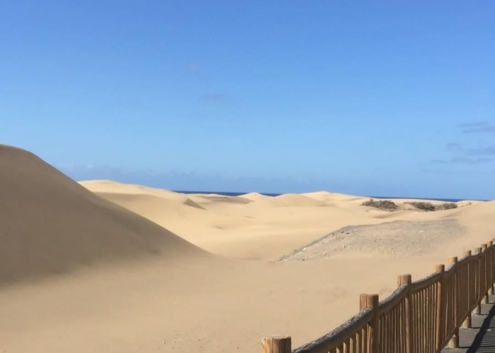 poza Optați pentru o vacanță în Playa Del Ingles, una dintre cele mai populare stațiuni spaniole